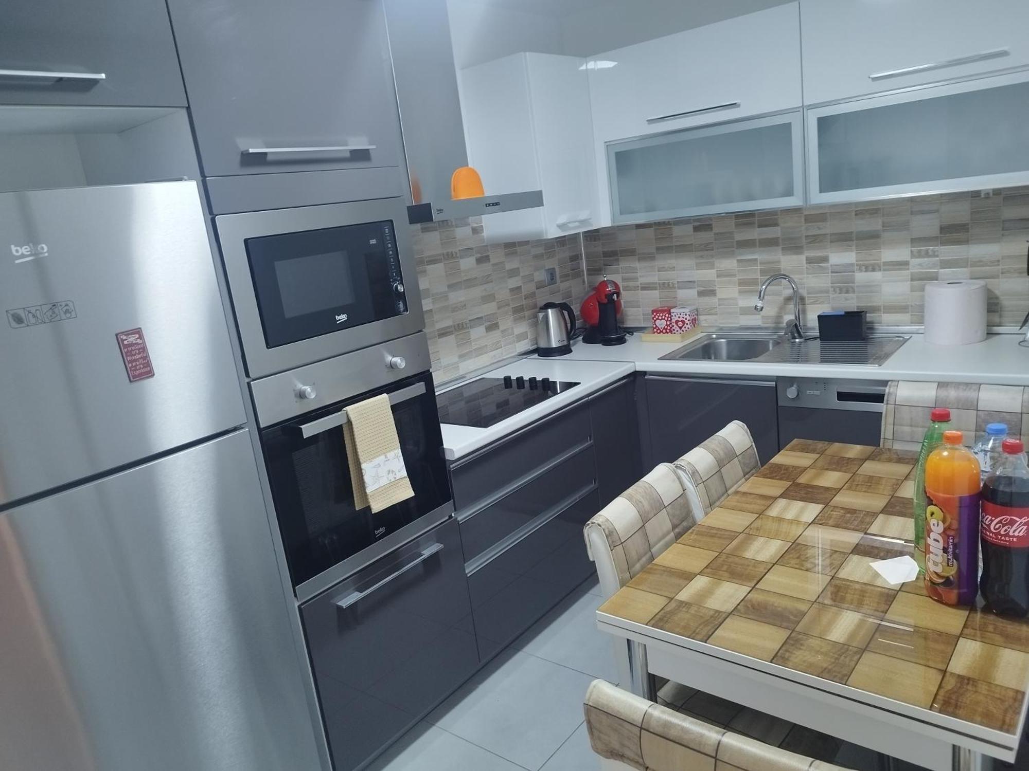 Skopje Sky City: High-Rise Apartments with Pool & Spa Access Exterior photo